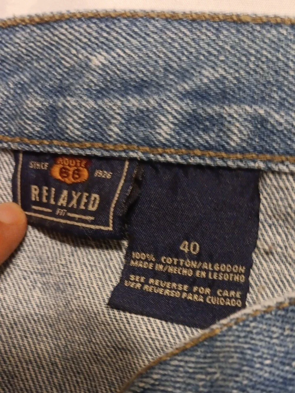 Route 66 relaxed fit